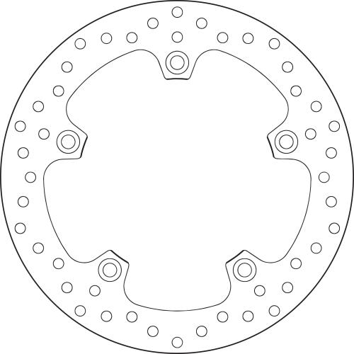 Brembo Serie Oro Fixed Brake Disc 270 mm – 68B407G0