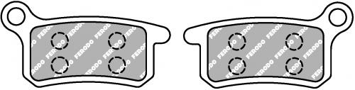 FERODO FDB2157SG BRAKE PADS SINTER