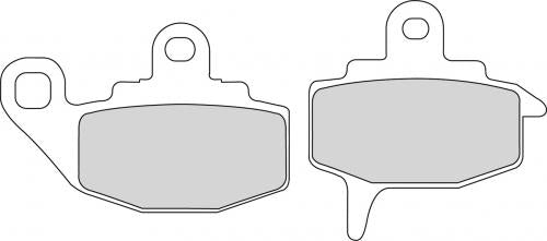 FERODO FDB494P BRAKE PADS ORGANIC