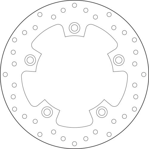 Brembo Serie Oro Fixed Brake Disc 240 mm – 68B40799