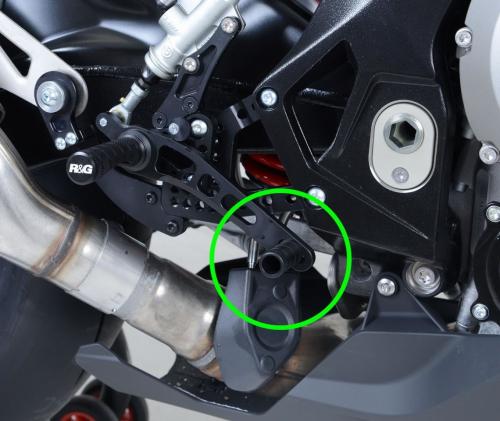 R&G PEDAL TIP FOR R&G REARSETS (SINGLE)