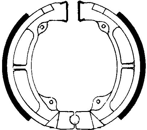 FERODO FSB717 BRAKE SHOES