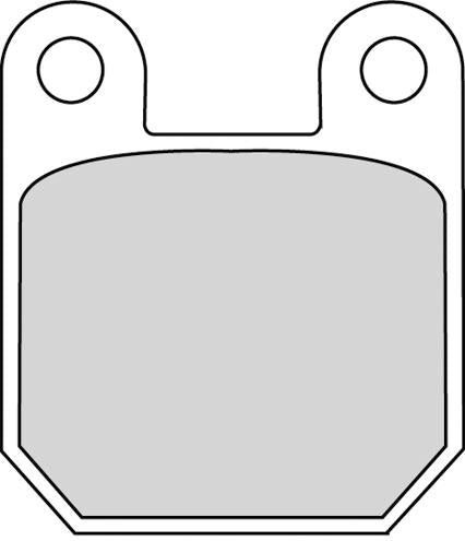 FERODO FRP405EF BRAKE PADS ORGANIC