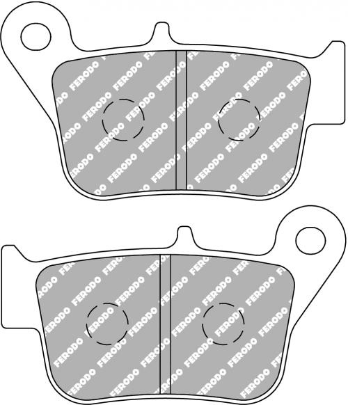 FERODO FDB2312EF BRAKE PADS ORGANIC