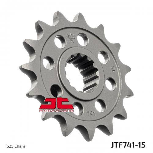 JT SPROCKETS FRONT STEEL 15T, 525 JTF074115