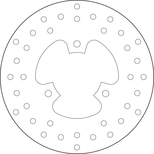 Brembo Serie Oro Fixed Brake Disc 200 mm – 68B407L7