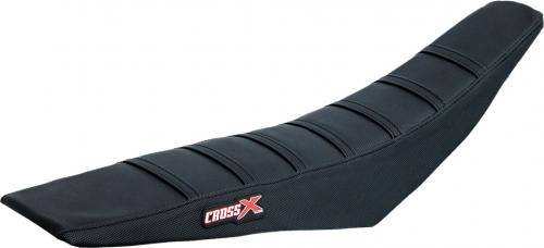 CROSS X SEAT COVER, BLACK/BLACK/BLACK (STRIPES) M2163BBB