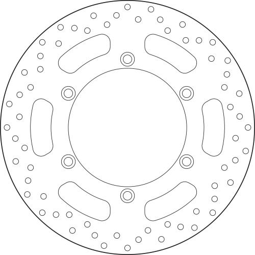 Brembo Serie Oro Fixed Brake Disc 310 mm – 68B407K2