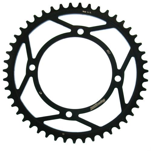 SUPERSPROX SUPERSPROX REAR STEEL 47T, BLACK, 520 SU485747B