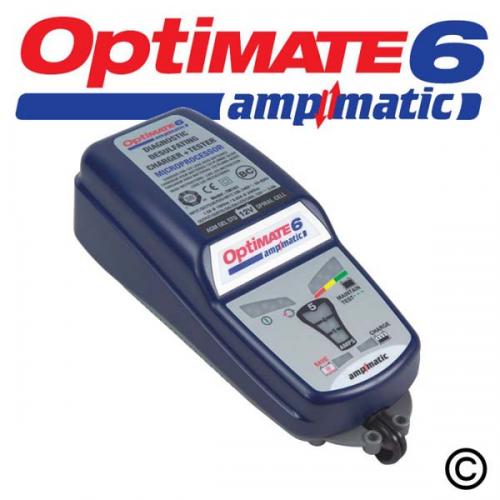 TECMATE OPTIMATE 6 12V 6A BATTERY CHARGER/OPTIMISER