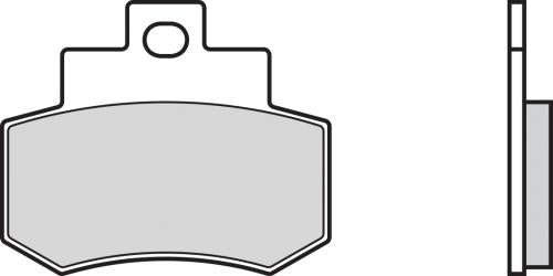 BREMBO 07051CC BRAKE PADS ORGANIC