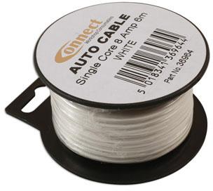 LASER TOOLS WHITE SINGLE CORE AUTO CABLE LT36964