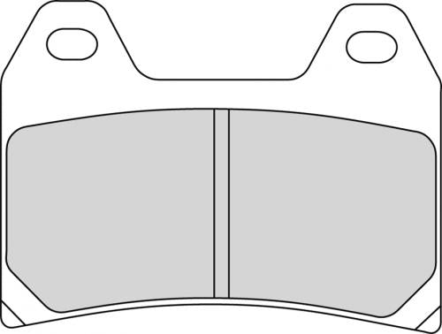 FERODO FDB2042P BRAKE PADS ORGANIC