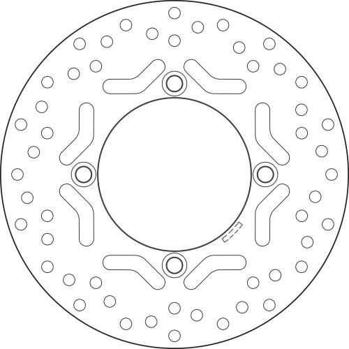 Brembo Serie Oro Fixed Brake Disc 240 mm – 68B40775