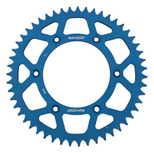 SUPERSPROX SUPERSPROX REAR ALU 51T, BLUE, 520 SU2800051D