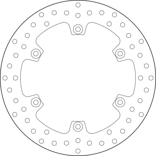 Brembo Serie Oro Fixed Brake Disc 282 mm – 68B407K1