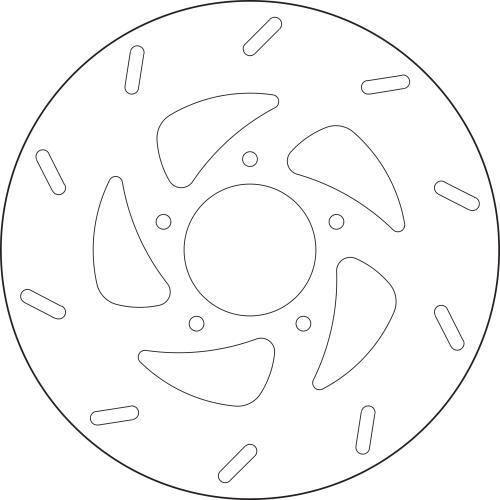 Brembo Serie Oro Fixed Brake Disc 220 mm – 68B40730