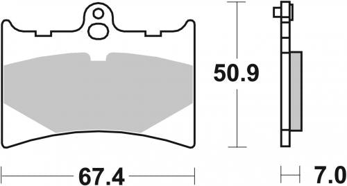 Brembo SR Sintered Brake Pads for KTM / Aprilia / Gilera & More – 07GR56SR