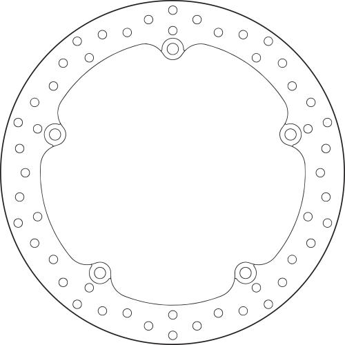 Brembo Serie Oro Fixed Brake Disc 320 mm – 68B407G7