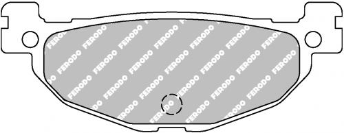 FERODO FDB2200P BRAKE PADS ORGANIC