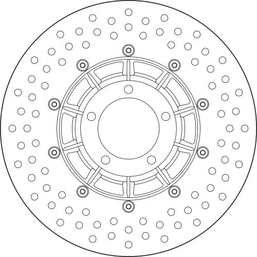 Brembo Serie Oro Fixed Brake Disc 260 mm – 68B407B1