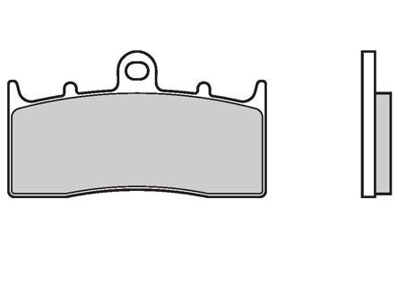 Brembo SA Front Sintered Brake Pads for BMW R 850 R / K 1200 R & More – 07GR62SA