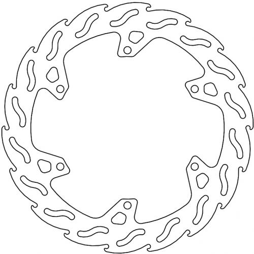 MOTO MASTER 110695, FLAME FIXED DISC 292