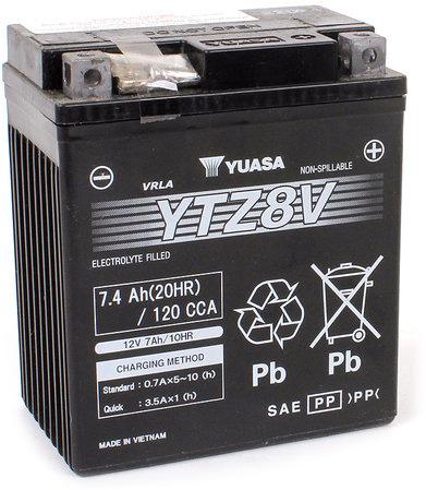 YUASA YTZ8V YUASA SEALED BATTERY
