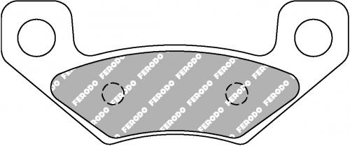 FERODO FDB2272SG BRAKE PADS SINTER
