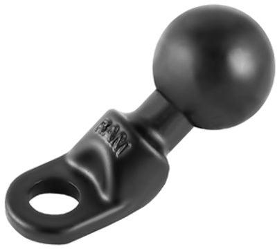 RAM MOUNTS MCYCLE BASE WITH 9MM HOLE AND 1" BALL
