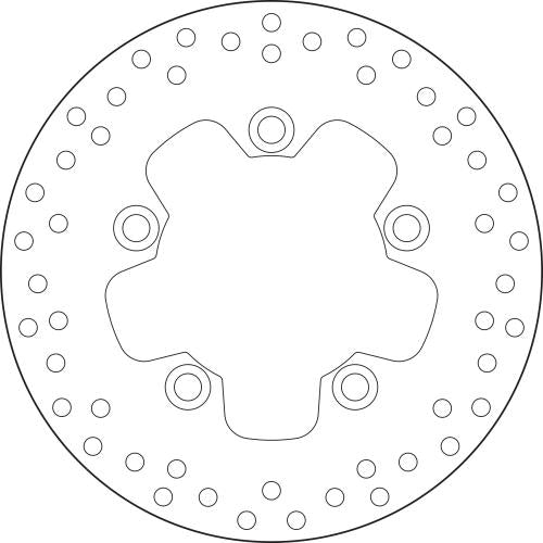 BREMBO BRAKE DISC, 68B40726