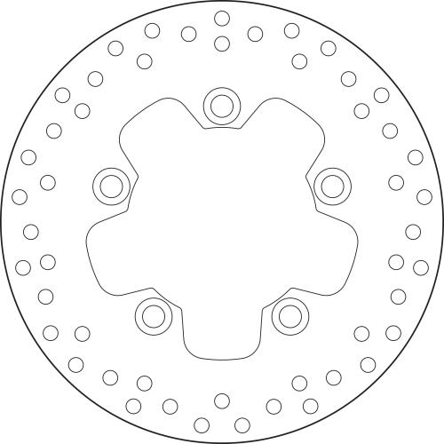 Brembo Serie Oro Fixed Brake Disc 210 mm – 68B40726