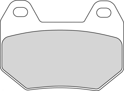 FERODO FDB2102P BRAKE PADS ORGANIC