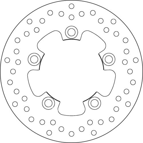Brembo Serie Oro Fixed Brake Disc 200 mm – 68B407D8