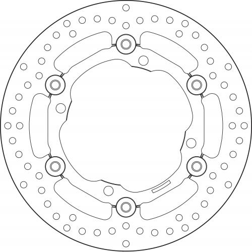 Brembo Serie Oro Floating Brake Disc 250 mm – 78B40812