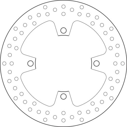 Brembo Serie Oro Fixed Brake Disc 250 mm – 68B407J3