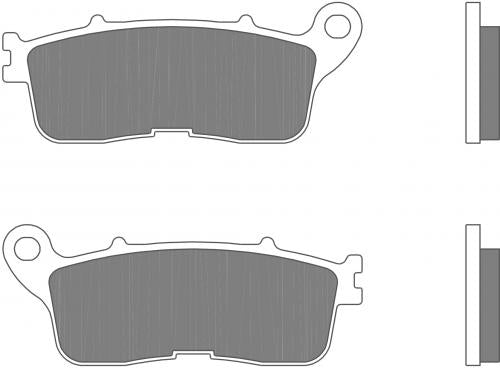 Brembo SP Rear Sintered Brake Pads for Honda VFR 1200 F W/DCT / VFR 1200 XC CROSSTOURER – 07HO60SP