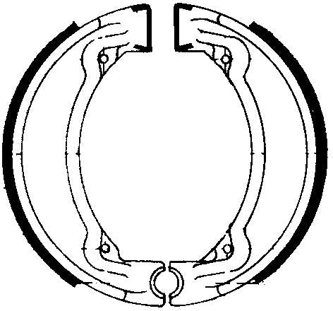 FERODO FSB732 BRAKE SHOES