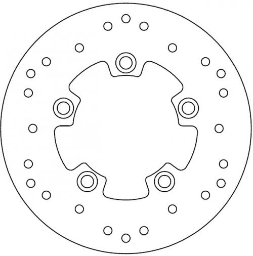 FERODO FMD0421R FIXED BRAKE DISC