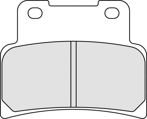FERODO FDB2216ST BRAKE PADS SINTER