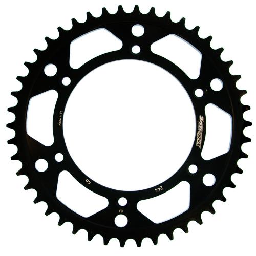 SUPERSPROX SUPERSPROX REAR STEEL 46T, BLACK, 520 SU424446B