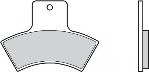 Brembo SD Sintered Brake Pads for Polaris 400 SPORT / 325 XPEDITION & More – 07PO04SD