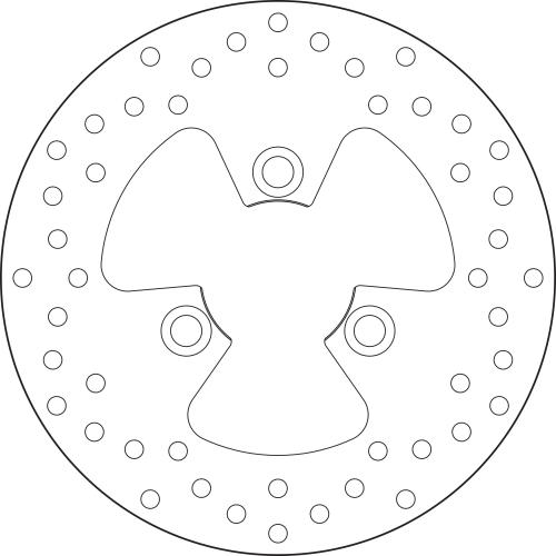Brembo Serie Oro Fixed Brake Disc 210 mm – 68B407K8