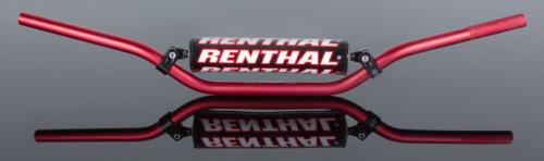 RENTHAL HANDLEBAR 966-05-RD-01-185 RED-PADDED