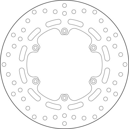 BREMBO BRAKE DISC, 68B407E2
