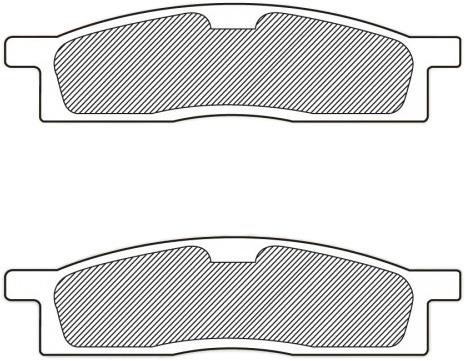 RENTHAL BRAKE PAD BP-109 SINTERED