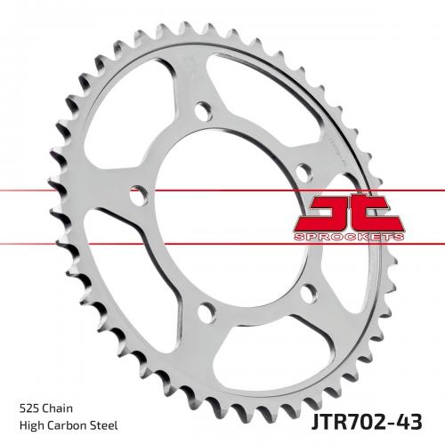 JT SPROCKETS REAR STEEL 43T, 525 JTR070243