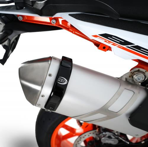 R&G EXHAUST PROTECTOR, BLACK 41390142