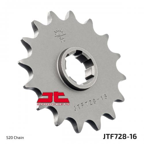 JT SPROCKETS FRONT STEEL 16T, 520 JTF072816
