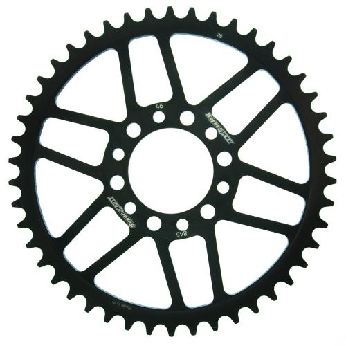 SUPERSPROX SUPERSPROX REAR STEEL 46T, BLACK SU484546B